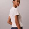Korostettu logokuviollinen slim-mallinen T-paita