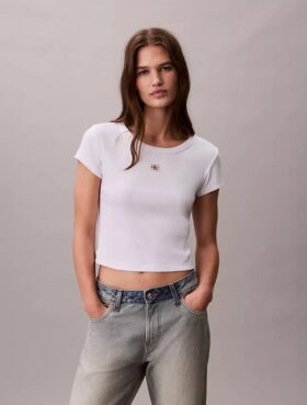 Kudottu Monologo Slim T-paita