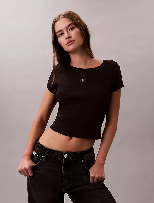 Kudottu Monologo Slim T-paita Kudottu Monologo Slim T-paita