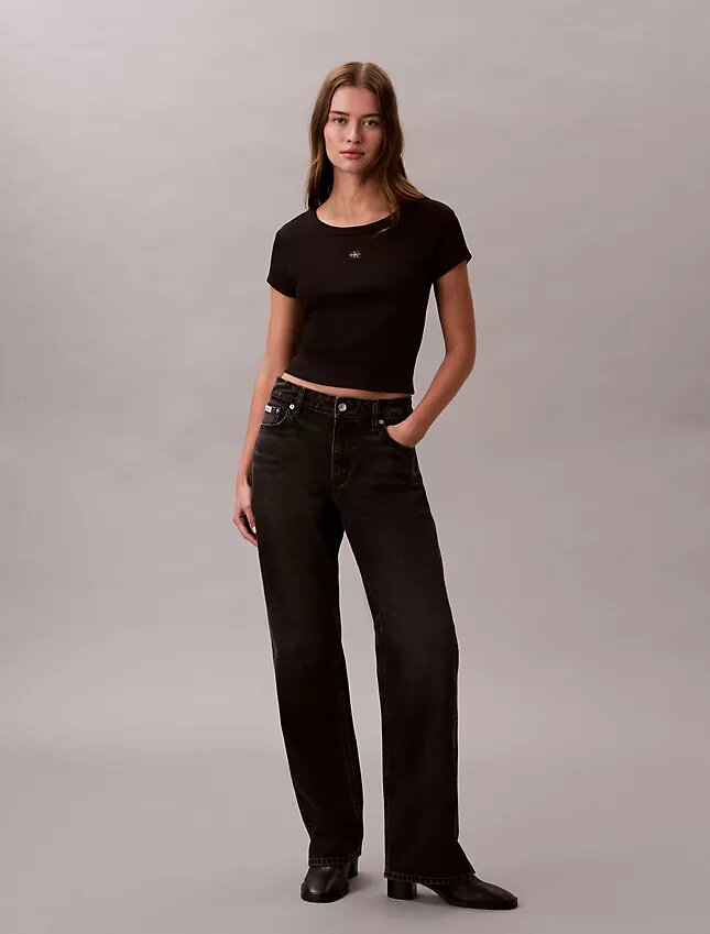 Kudottu Monologo Slim T-paita Kudottu Monologo Slim T-paita