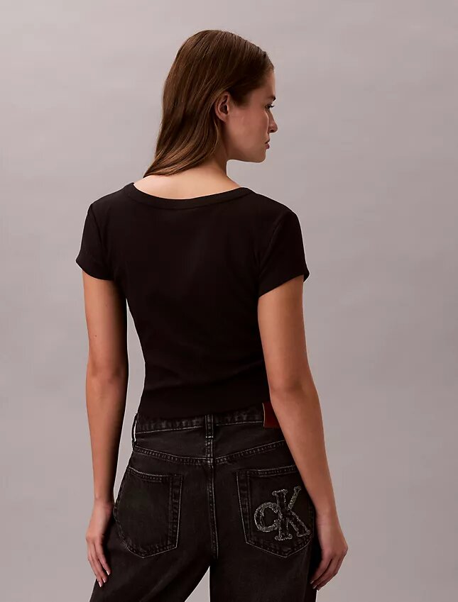 Kudottu Monologo Slim T-paita Kudottu Monologo Slim T-paita