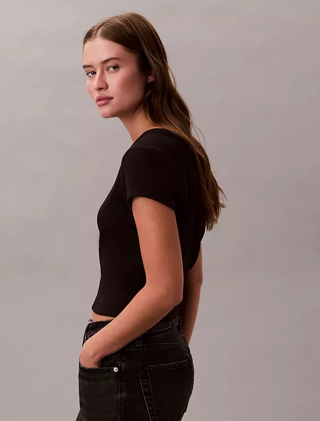 Kudottu Monologo Slim T-paita Kudottu Monologo Slim T-paita
