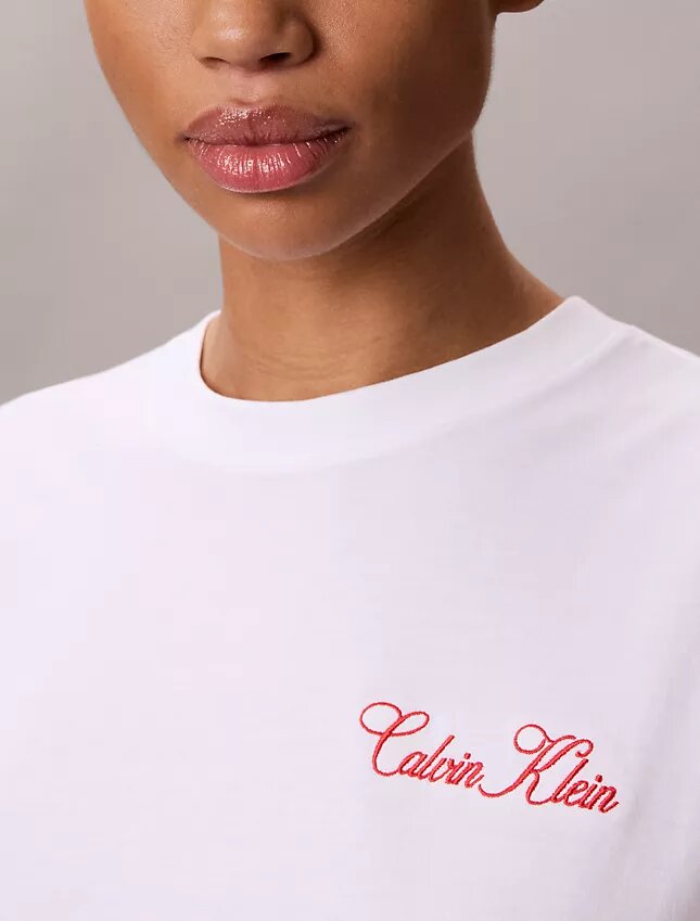 Kursivoitu Calvin Klein -grafiikkapait Kursivoitu Calvin Klein -grafiikkapait