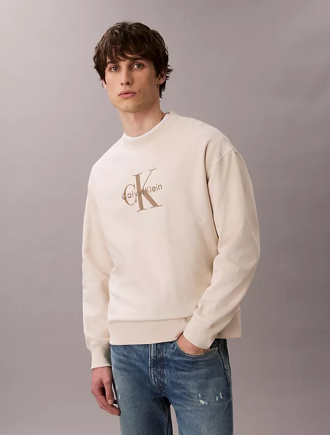 Laadukas frotee-huppari, jossa on Monogram-logo Laadukas frotee-huppari, jossa on Monogram-logo