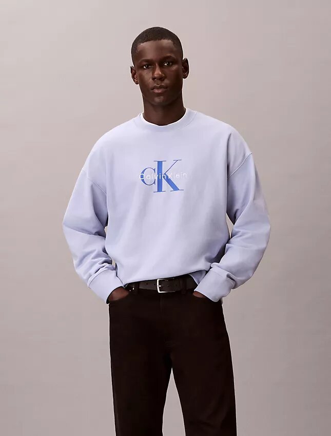 Laadukas frotee-paita, jossa Monogram-logo Laadukas frotee-paita, jossa Monogram-logo
