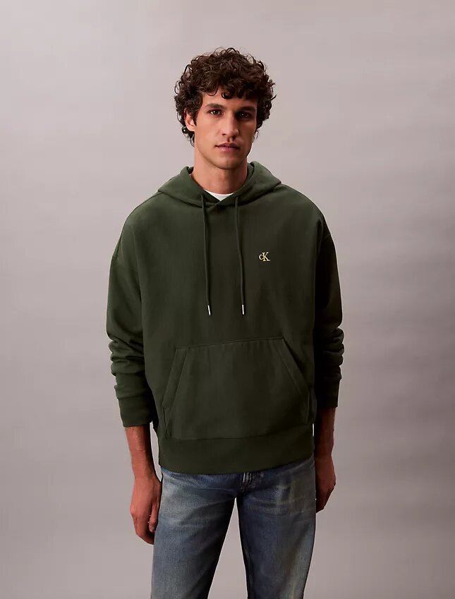 Laadukas, rento Monogram-fleece-huppari Laadukas, rento Monogram-fleece-huppari