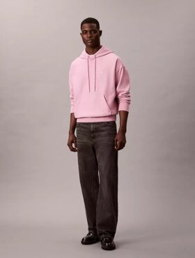 Laadukas, rento Monogram-fleece-huppari