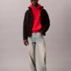 Laadukas, rento Monogram-fleece-huppari Laadukas, rento Monogram-fleece-huppari