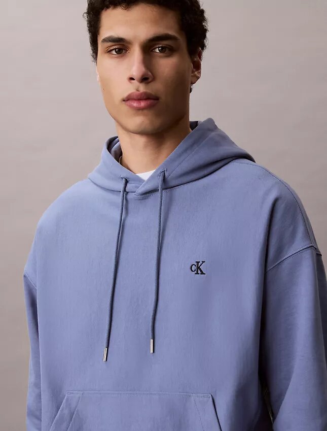 Laadukas, rento Monogram-fleece-huppari Laadukas, rento Monogram-fleece-huppari