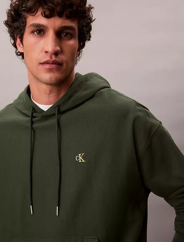 Laadukas, rento Monogram-fleece-huppari Laadukas, rento Monogram-fleece-huppari