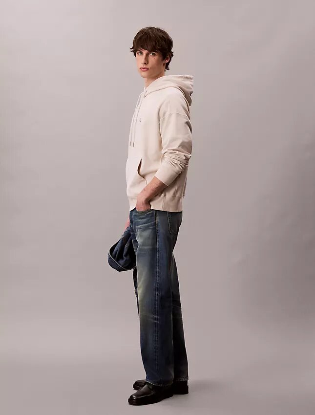 Laadukas, rento Monogram-fleece-huppari Laadukas, rento Monogram-fleece-huppari
