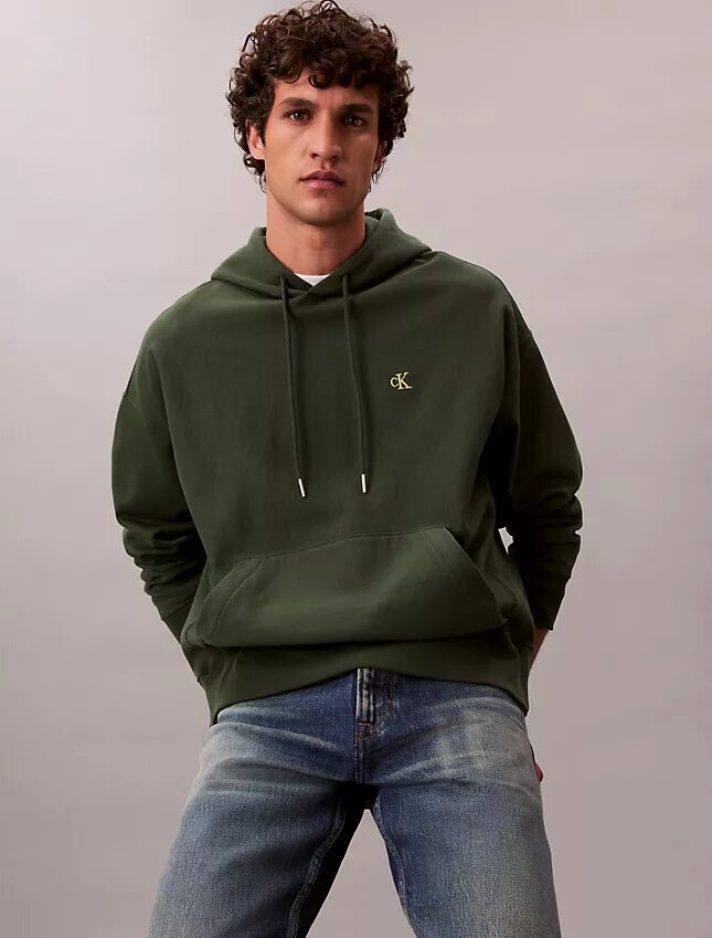 Laadukas, rento Monogram-fleece-huppari Laadukas, rento Monogram-fleece-huppari