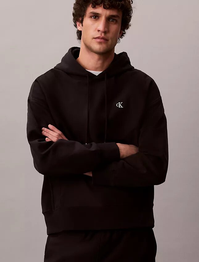 Laadukas, rento Monogram-fleece-huppari Laadukas, rento Monogram-fleece-huppari