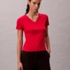 Liquid Cotton -rento V-kaula-T-paita Liquid Cotton -rento V-kaula-T-paita