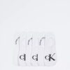 Litteäneulotut monogrammisukat, 6-pakkaus Litteäneulotut monogrammisukat, 6-pakkaus