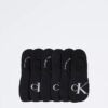 Litteäneulotut monogrammisukat, 6-pakkaus Litteäneulotut monogrammisukat, 6-pakkaus