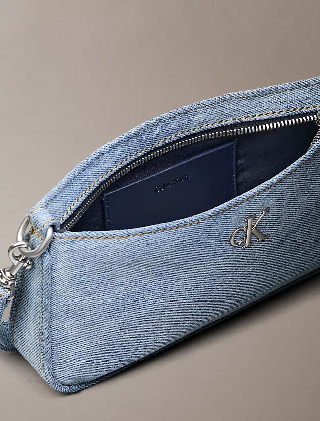 Logo-Denim-olkalaukku Logo-Denim-olkalaukku
