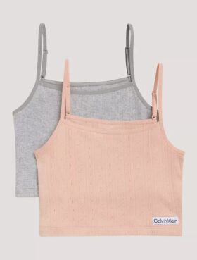 Logo Rib 2-pack Camisole