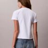 Logofonttikuviollinen slim-mallinen T-paita