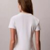 Logofonttikuviollinen slim-mallinen T-paita