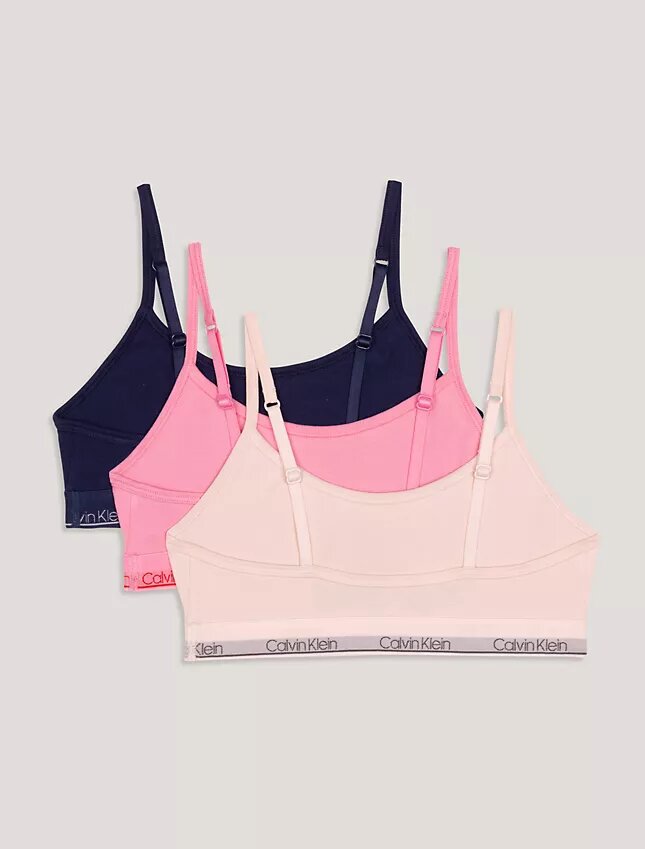 Logonauha Unlined 3-pakkaus Bralette Logonauha Unlined 3-pakkaus Bralette