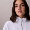 Logonauhalla varustettu vetoketjullinen collegepaita Logonauhalla varustettu vetoketjullinen collegepaita