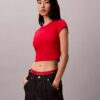 Lunar New Year Emblem Logo Crop T-paita Lunar New Year Emblem Logo Crop T-paita