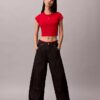 Lunar New Year Emblem Logo Crop T-paita Lunar New Year Emblem Logo Crop T-paita