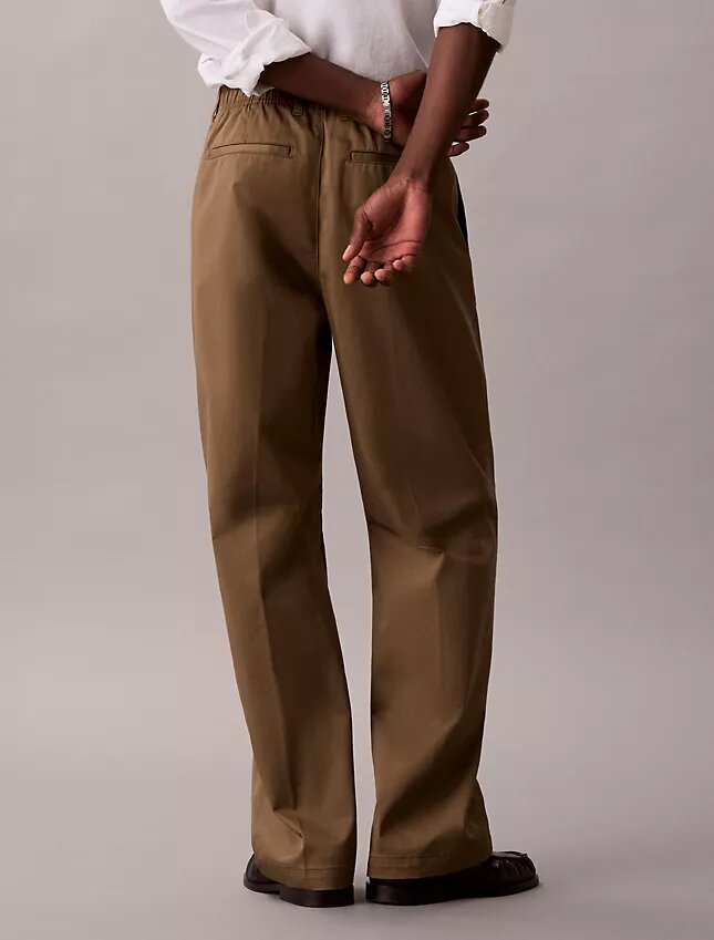 Löysät Cotton Stretch-housut Löysät Cotton Stretch-housut