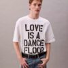 Marc Hundley Pride Love is a Dance Floor -rento T-paita Marc Hundley Pride Love is a Dance Floor -rento T-paita