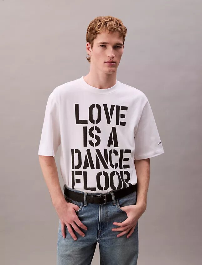 Marc Hundley Pride Love is a Dance Floor -rento T-paita Marc Hundley Pride Love is a Dance Floor -rento T-paita