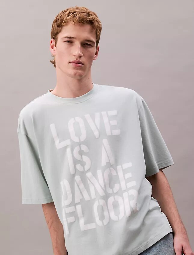Marc Hundley Pride Love is a Dance Floor -rento T-paita Marc Hundley Pride Love is a Dance Floor -rento T-paita