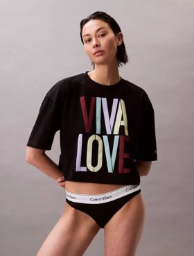 Marc Hundley Pride Viva Love lyhyt, rento T-paita