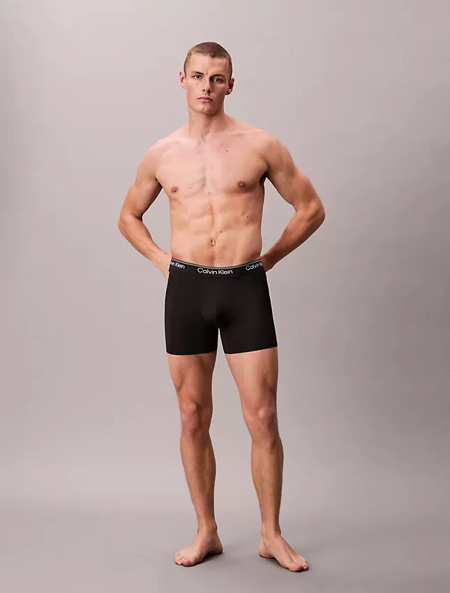Microfiber-materiaalia sisältävät joustavat Boxer Briefit, 5 kpl:n pakkaus Microfiber-materiaalia sisältävät joustavat Boxer Briefit, 5 kpl:n pakkaus