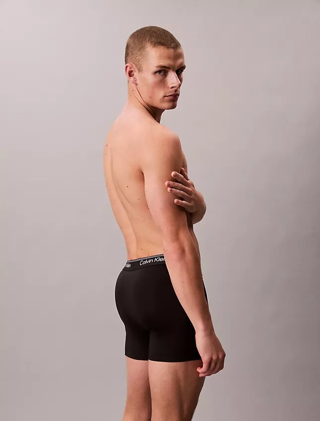 Microfiber-materiaalia sisältävät joustavat Boxer Briefit, 5 kpl:n pakkaus Microfiber-materiaalia sisältävät joustavat Boxer Briefit, 5 kpl:n pakkaus