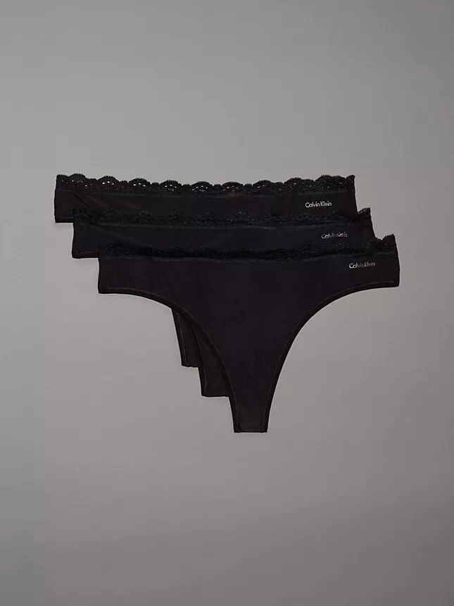 Microfiber-pitsi-Thong, 3 kpl Microfiber-pitsi-Thong, 3 kpl