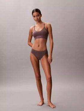Microfiber-saumaton, kevyesti vuorattu Bralette
