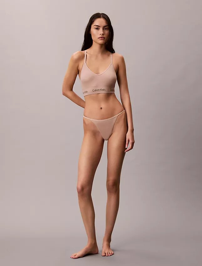 Microfiber-saumaton, kevyesti vuorattu Bralette Microfiber-saumaton, kevyesti vuorattu Bralette