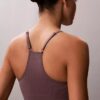 Microfiber-saumaton, kevyesti vuorattu Bralette