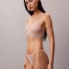 Microfiber-saumaton, kevyesti vuorattu Bralette Microfiber-saumaton, kevyesti vuorattu Bralette