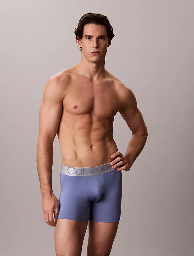 Mikrokuituinen joustava teräsvärinen Boxer Brief Mikrokuituinen joustava teräsvärinen Boxer Brief