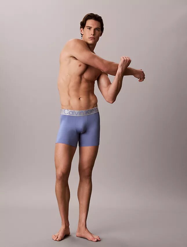 Mikrokuituinen joustava teräsvärinen Boxer Brief Mikrokuituinen joustava teräsvärinen Boxer Brief