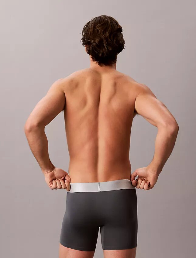 Mikrokuituiset joustavat teräksiset Boxer Briefit Mikrokuituiset joustavat teräksiset Boxer Briefit