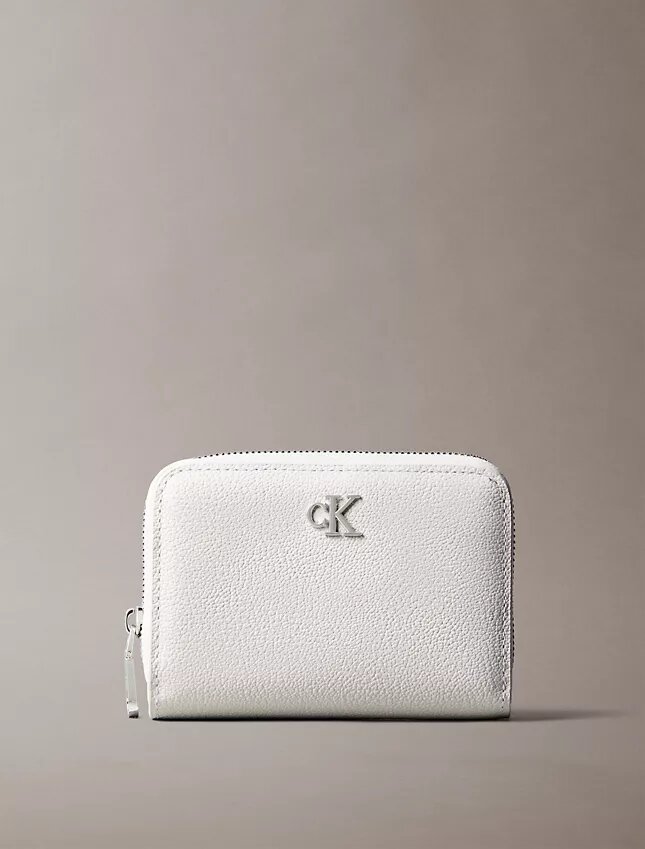 Minimalistinen Monogramilla varustettu vetoketjullinen lompakko Minimalistinen Monogramilla varustettu vetoketjullinen lompakko