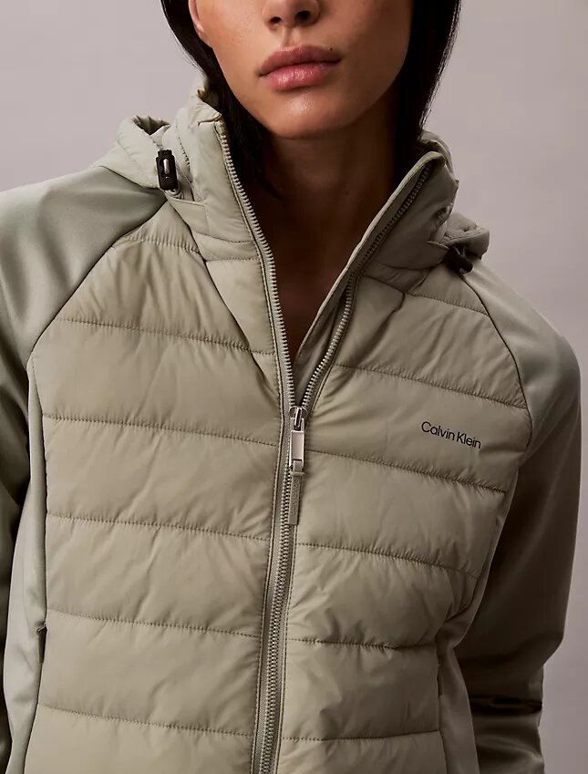 Mixed Media -puffer-takki Mixed Media -puffer-takki