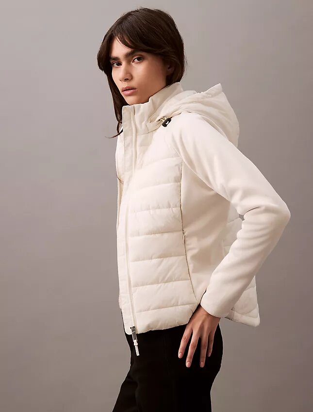 Mixed Media -puffer-takki Mixed Media -puffer-takki