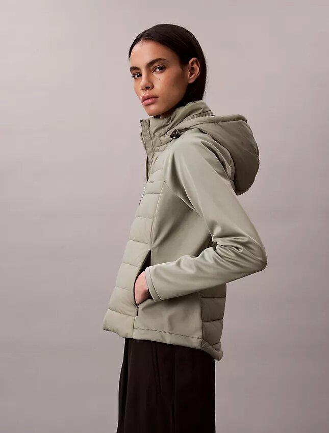 Mixed Media -puffer-takki Mixed Media -puffer-takki