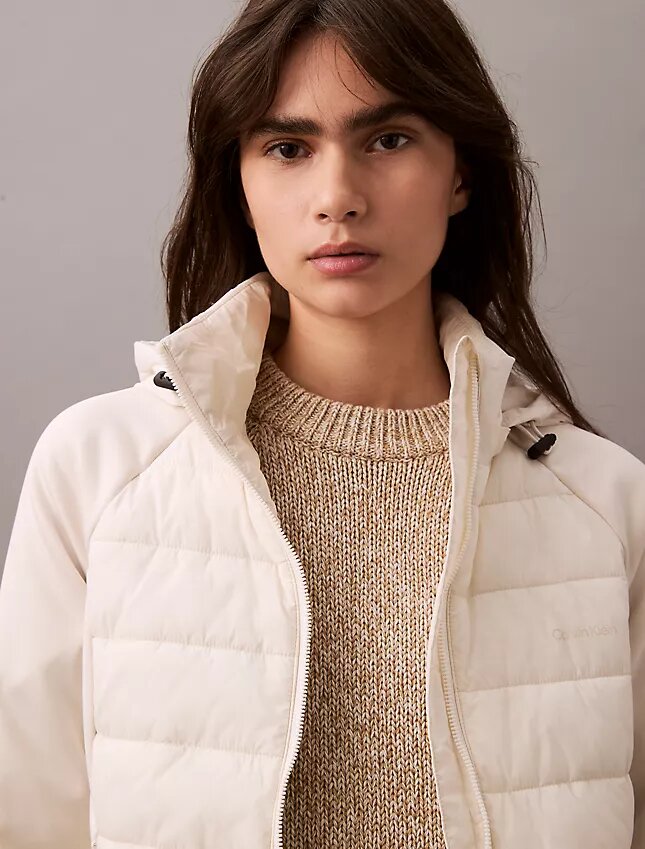 Mixed Media -puffer-takki Mixed Media -puffer-takki