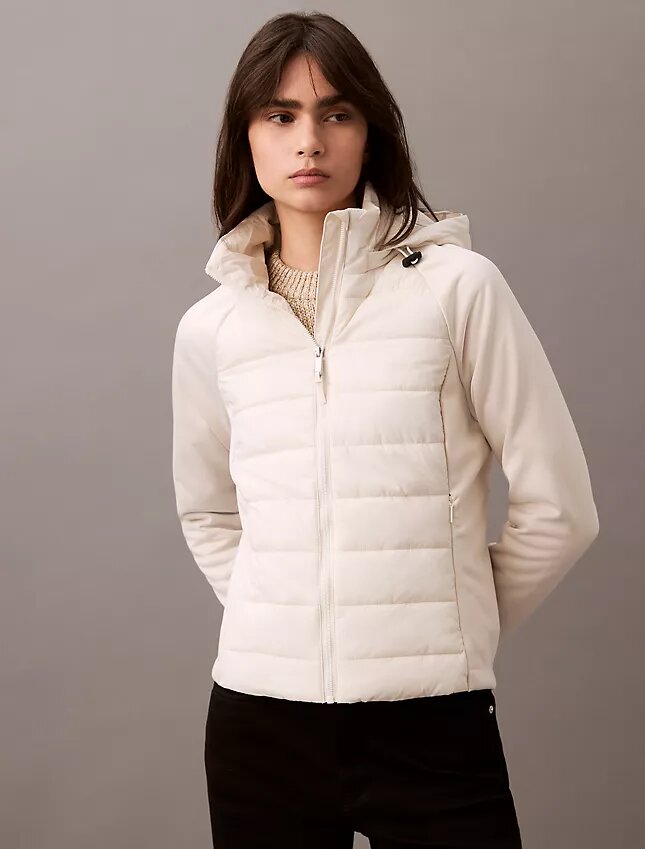 Mixed Media -puffer-takki Mixed Media -puffer-takki