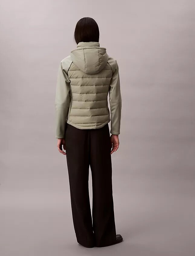 Mixed Media -puffer-takki Mixed Media -puffer-takki